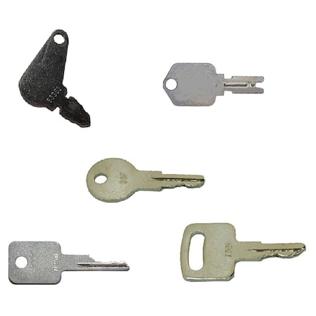 Aic Replacement Parts Construction Ignition Key Set 5 Keys For JLG Heavy Equipment AY-ELI80-0127